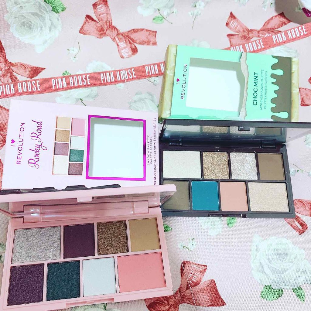 アイラブチョコレート/MAKEUP REVOLUTION/アイシャドウパレットを使ったクチコミ(2枚目)