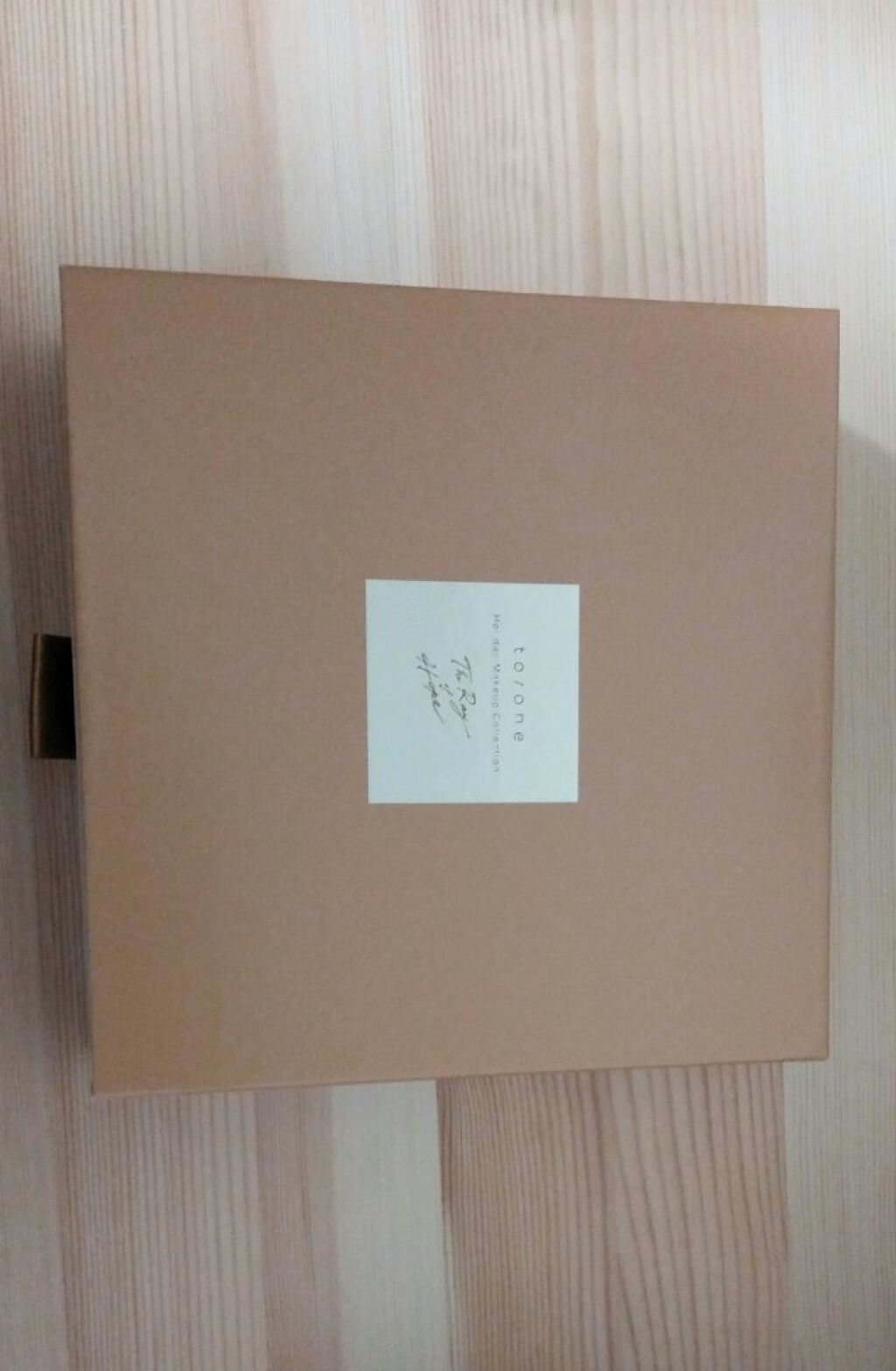 ホリデーメイクアップコレクション2021/to/one/メイクアップキットを使ったクチコミ（2枚目）