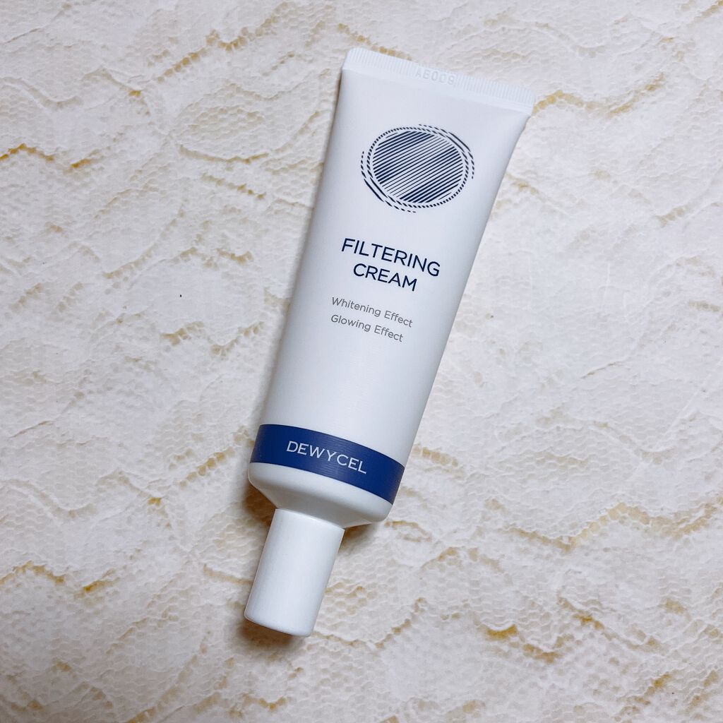 フィルタリングクリーム/DEWYCEL/日焼け止めクリームを使ったクチコミ（1枚目）