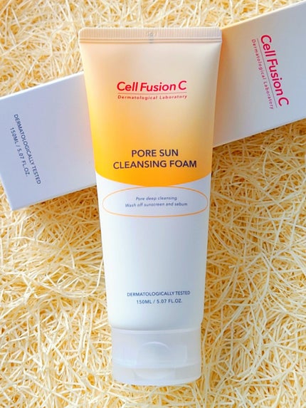 ポアサンクレンジングフォーム/Cell Fusion C(セルフュージョンシー)/洗顔フォームを使ったクチコミ(1枚目)