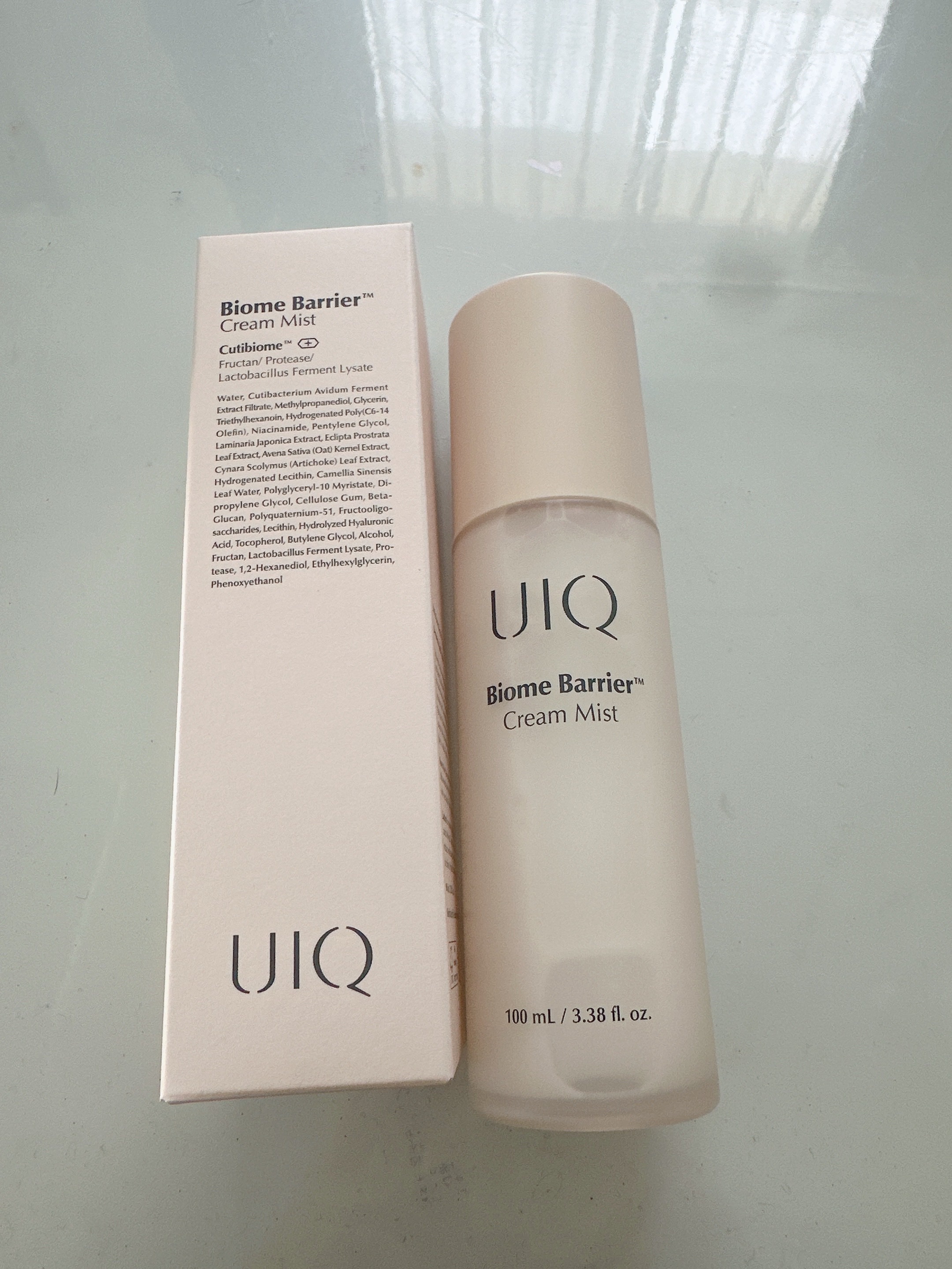バイオームバリア クリームミスト/UIQ/ミスト状化粧水を使ったクチコミ（2枚目）
