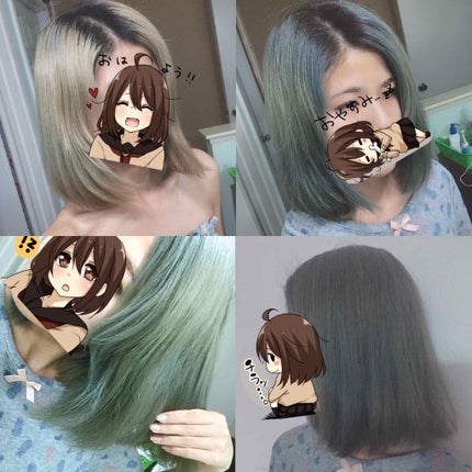 泡カラー/リーゼ/ヘアカラーを使ったクチコミ(3枚目)