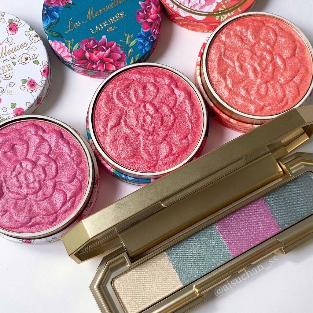 シマリング パウダー ブラッシュ/レ・メルヴェイユーズ ラデュレ/パウダーチークを使ったクチコミ(9枚目)