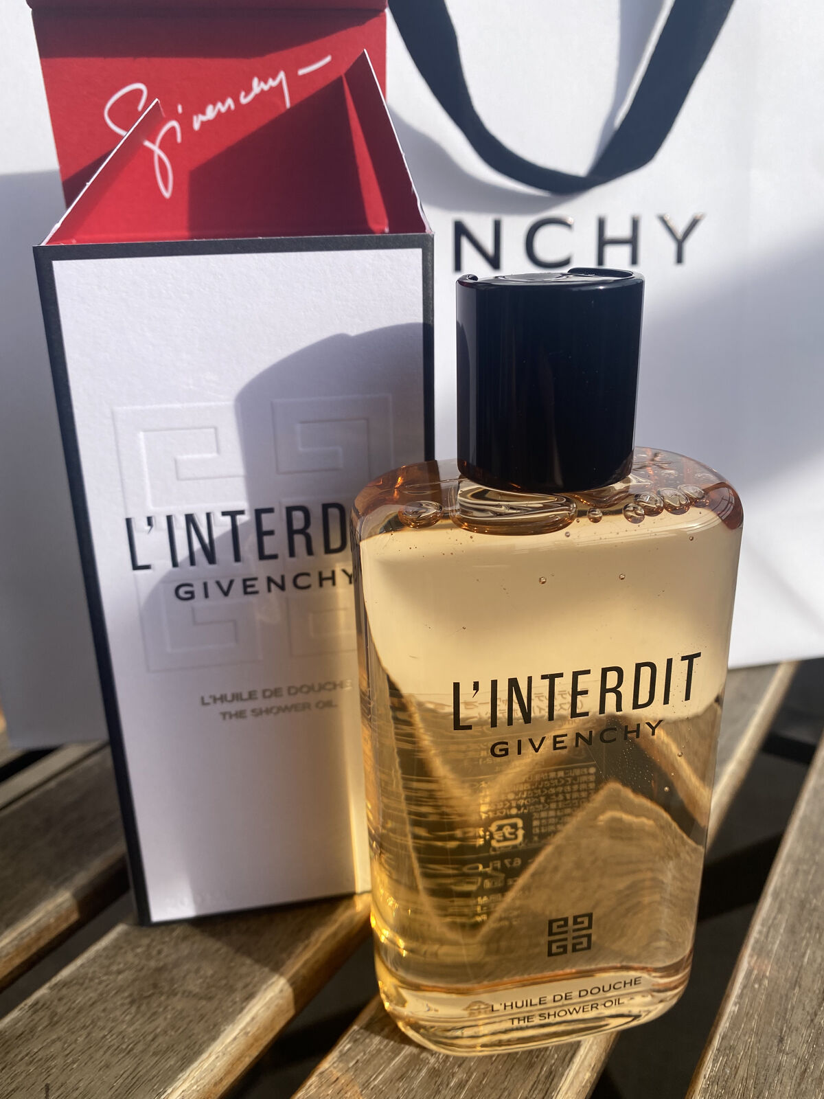 ランテルディ シャワーオイル/GIVENCHY/ボディソープを使ったクチコミ（1枚目）