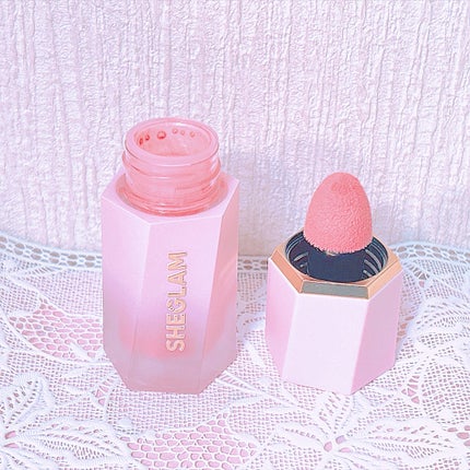 カラーブルーム リキッドブラッシュ/SHEGLAM/リキッドチークを使ったクチコミ(2枚目)