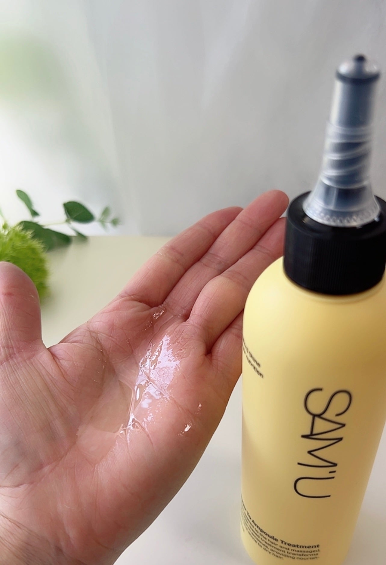 ウォータートゥーアンプルトリートメント/SAM'U/アウトバストリートメントを使ったクチコミ(3枚目)