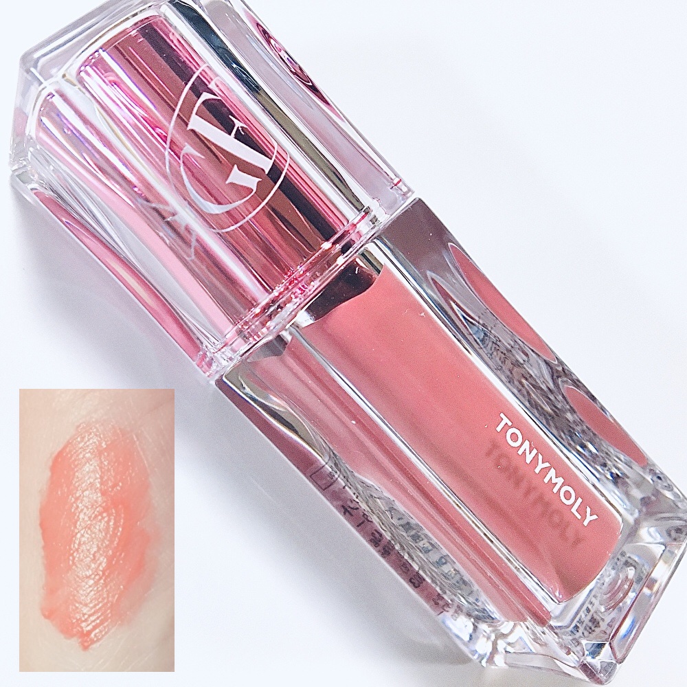 ゲットイットティント ウォーターフルバター 01 Berry Chou ベリーシュ/TONYMOLY/リップティントを使ったクチコミ（3枚目）