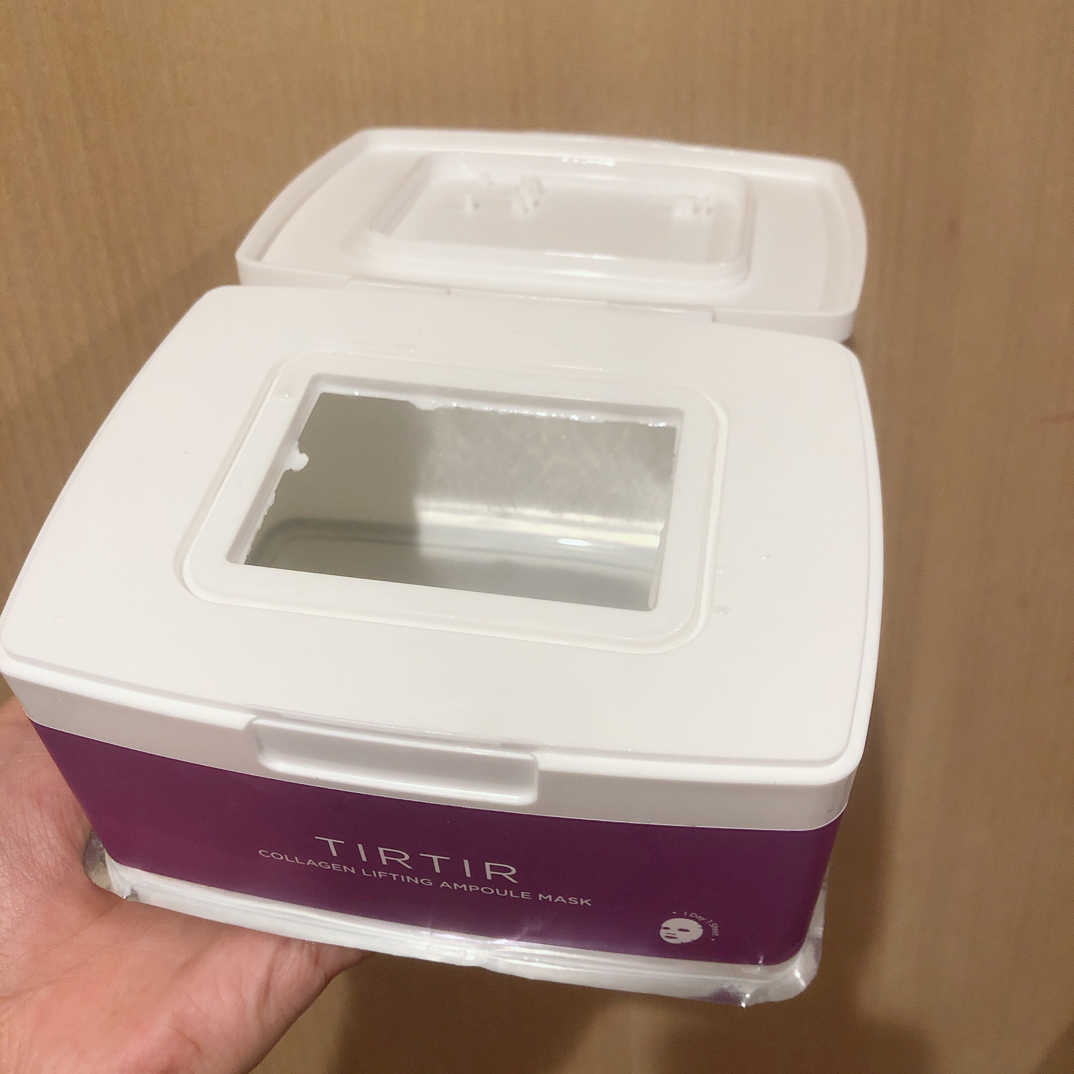 コラーゲンリフティングアンプルマスク/TIRTIR(ティルティル)/シートマスク・パックを使ったクチコミ（2枚目）