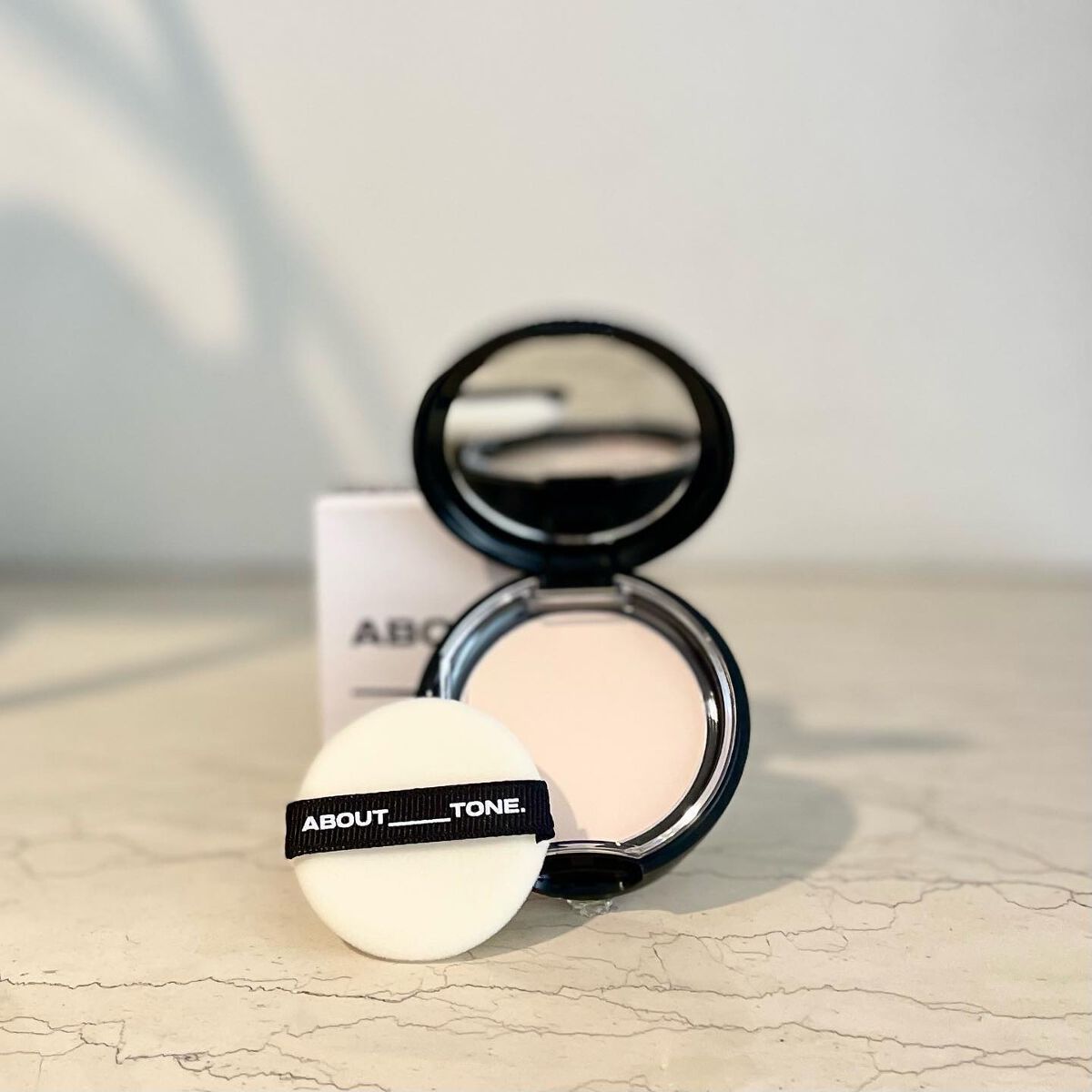 ブラーパウダーパクト 01 フェア/ABOUT TONE/プレストパウダーを使ったクチコミ（1枚目）