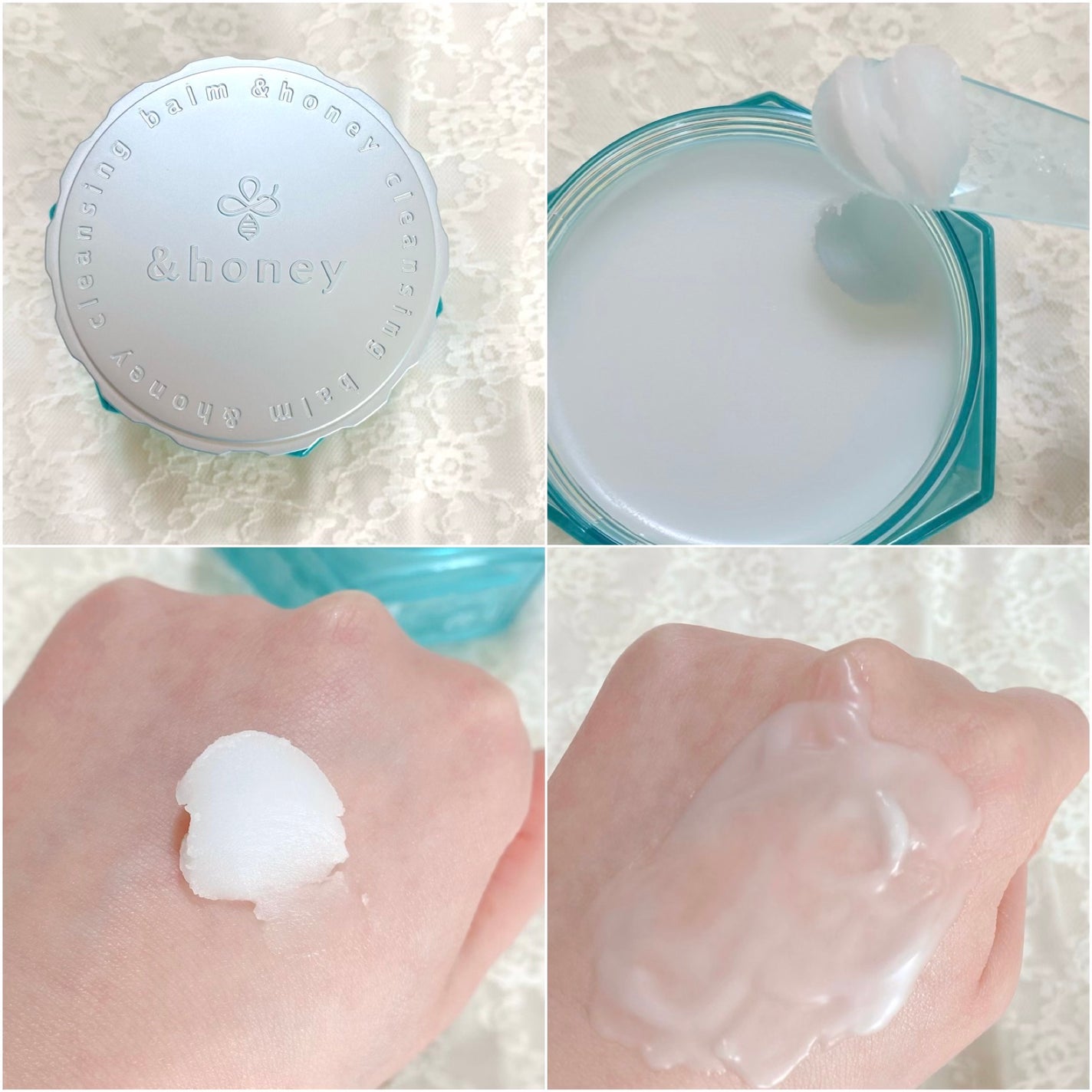 アンドハニー サボン クレンジングバーム ブルークレイ/&honey/クレンジングバームを使ったクチコミ(2枚目)