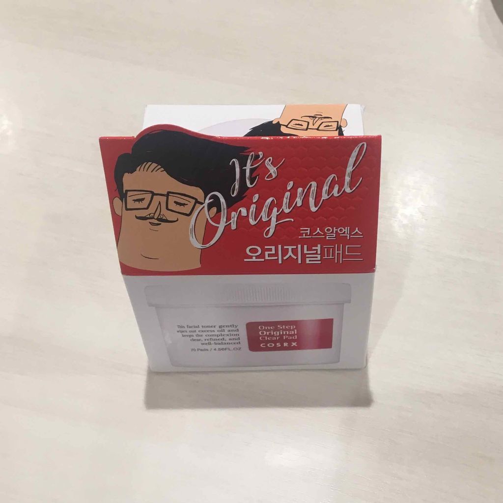 ワンステップオリジナルクリアパッド/COSRX/トナーパッドを使ったクチコミ(1枚目)