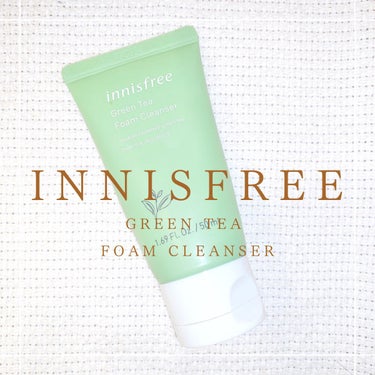 innisfree グリーンティー フォームクレンザーのクチコミ「＼ もっちり泡で　スッキリ洗い上げ／

こちらはinnisfreeさんの洗顔フォーム
˗ˏˋ .....」（1枚目）