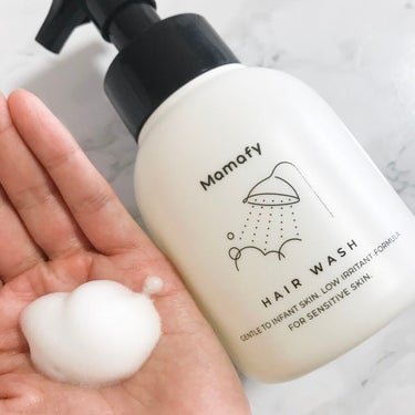 Mamafy 濃いリッチミルクのクチコミ「Mamafy
ヘアウォッシュ、ボディウォッシュ、リッチミルクの3点を使用しました。
2歳の息子.....」（2枚目）