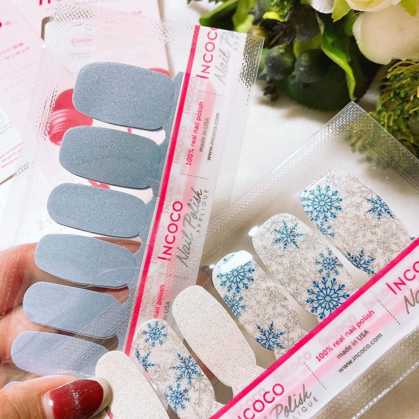 INCOCO インココ  マニキュアシート アーバン ライト（Urban Lights）/インココ/ネイルシールを使ったクチコミ（2枚目）