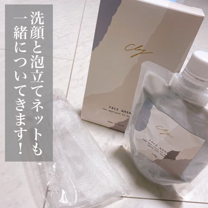 クレイフェイスウォッシュ/SHOBIDO/洗顔フォームを使ったクチコミ(4枚目)