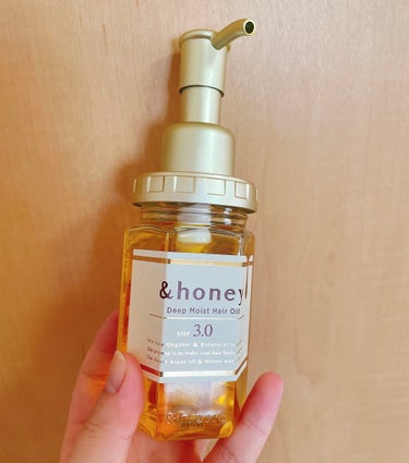 ディープモイスト ヘアオイル3.0/&honey/ヘアオイルを使ったクチコミ（3枚目）