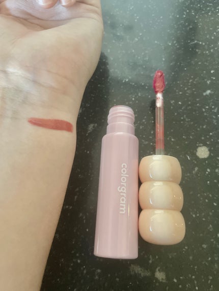 タンフルグラスティント/Colorgram/リップティントを使ったクチコミ(2枚目)