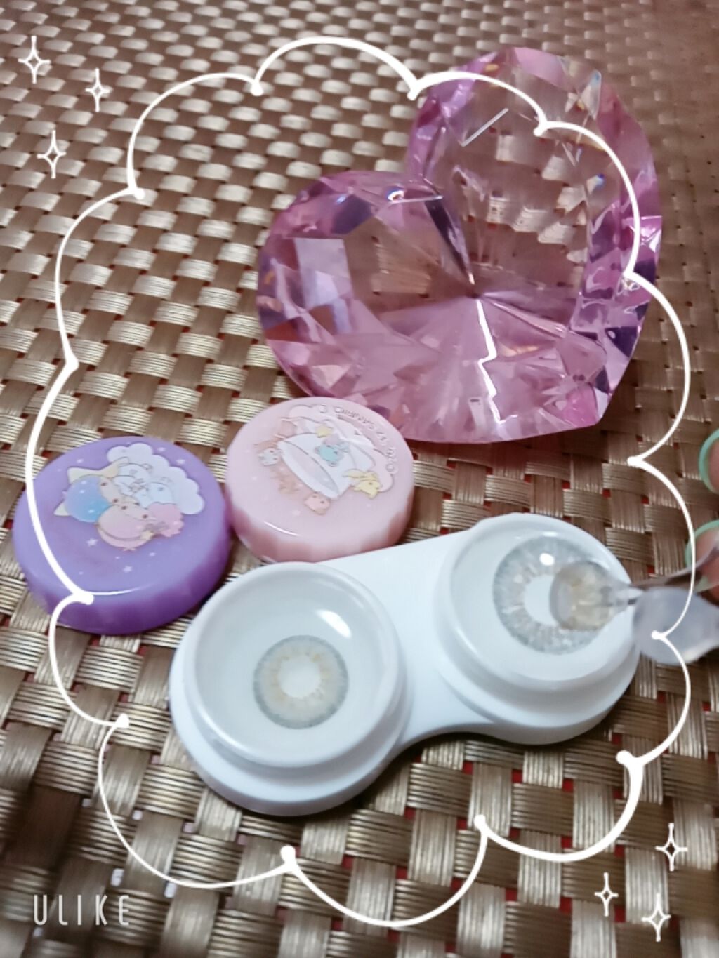 VIVIAN シャレード/MORECONTACT/カラーコンタクトレンズを使ったクチコミ（2枚目）