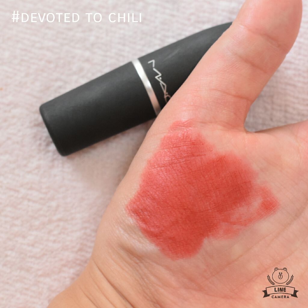 パウダーキス リップスティック/M・A・C/口紅を使ったクチコミ（2枚目）