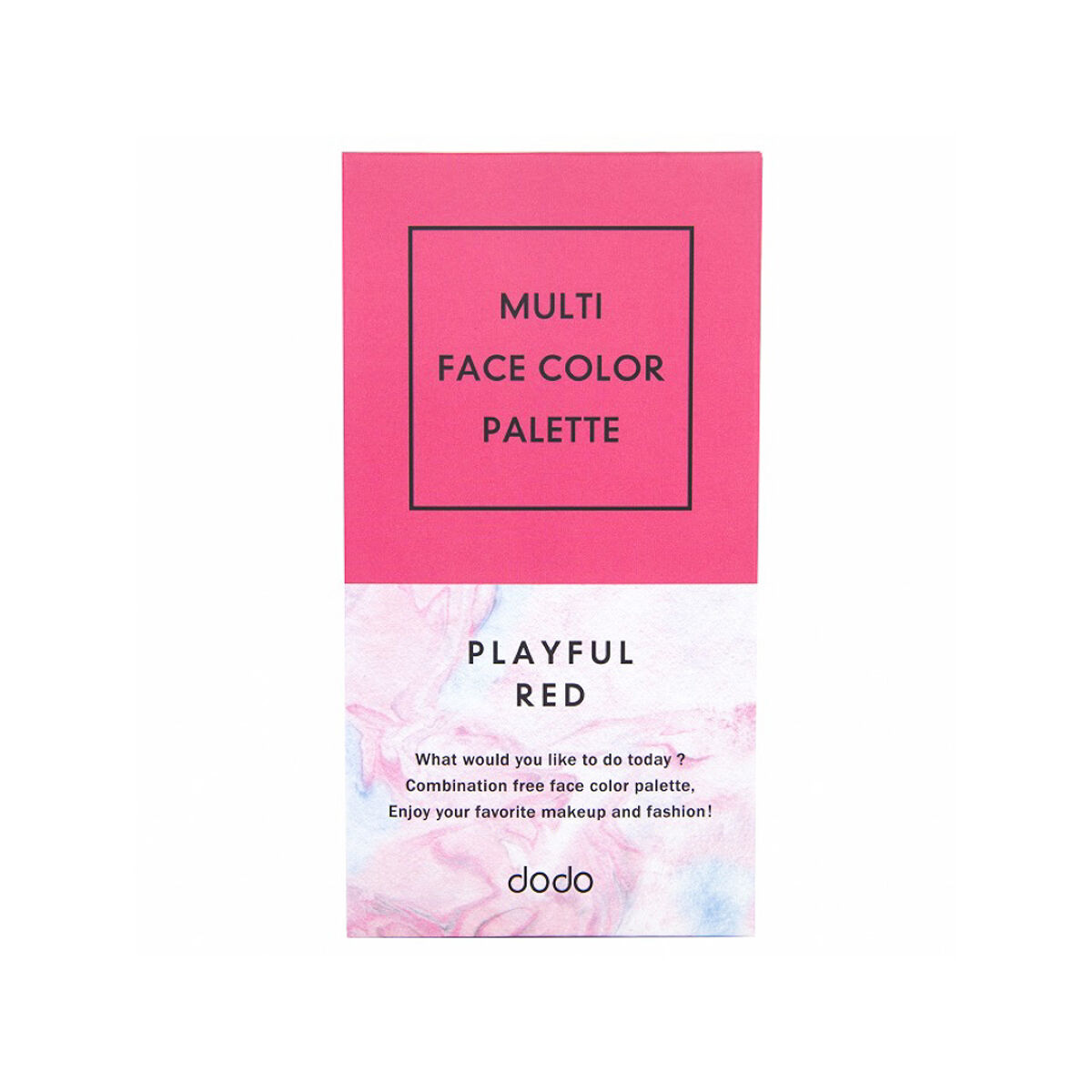 マルチフェイスカラーパレット 20 プレイフルレッド