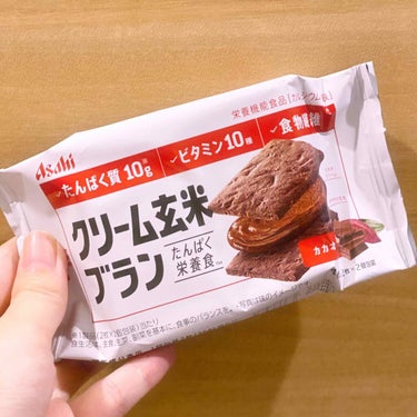 バランスアップ　クリーム玄米ブラン　カカオ/アサヒフードアンドヘルスケア/食品を使ったクチコミ（1枚目）