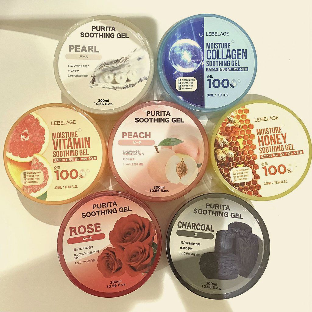 moisture honey 100% soothing gel/LEBELAGE/バスト・ヒップケアを使ったクチコミ（2枚目）