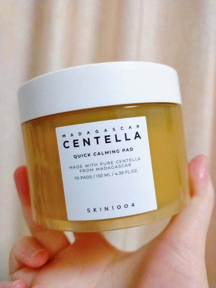 センテラ クイックカーミングパッド/SKIN1004/トナーパッドを使ったクチコミ(1枚目)