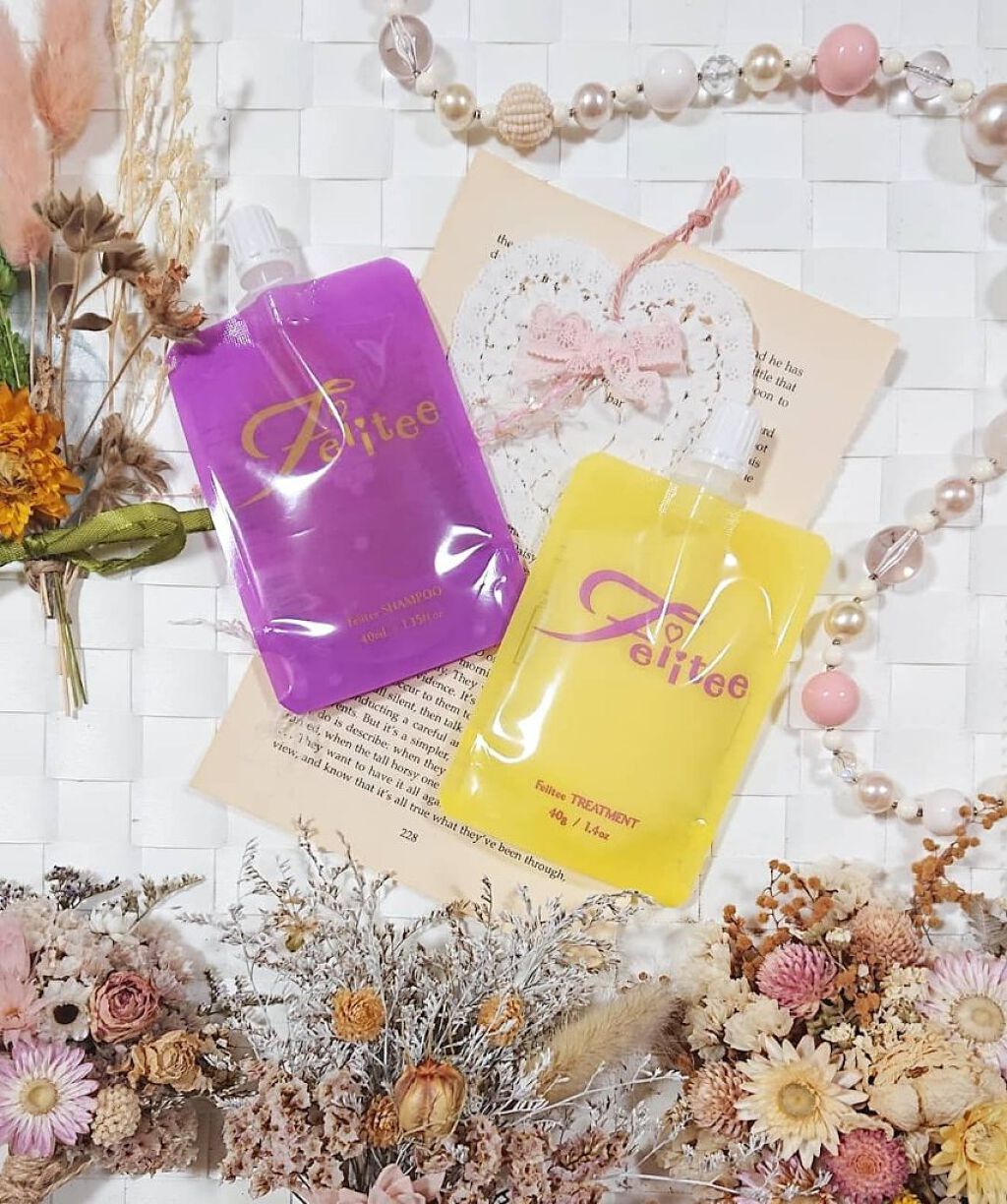 シャンプー/トリートメント シャンプーお試し用/Feiitee/市販シャンプーを使ったクチコミ（1枚目）