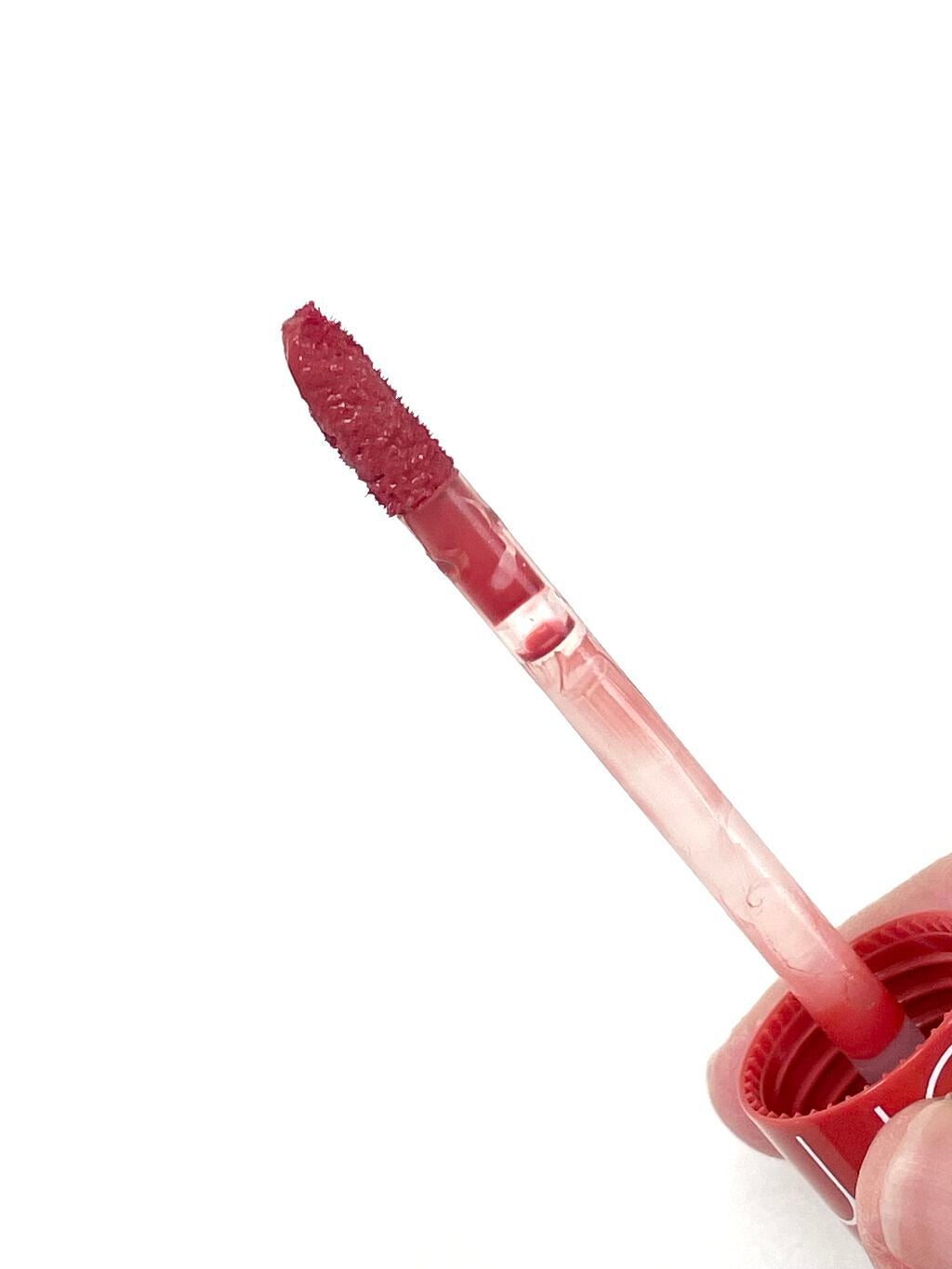 ジューシーラスティングティント/rom&nd/リップティントを使ったクチコミ(4枚目)