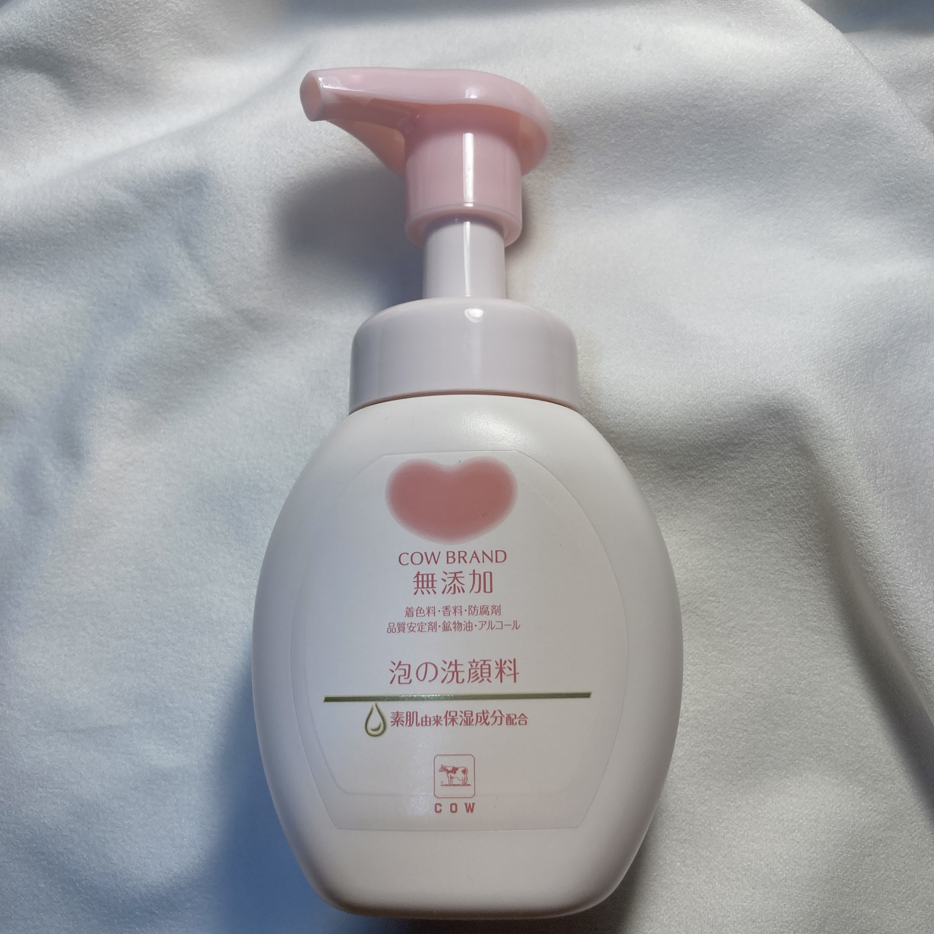 泡の洗顔料/カウブランド無添加/泡洗顔を使ったクチコミ（1枚目）