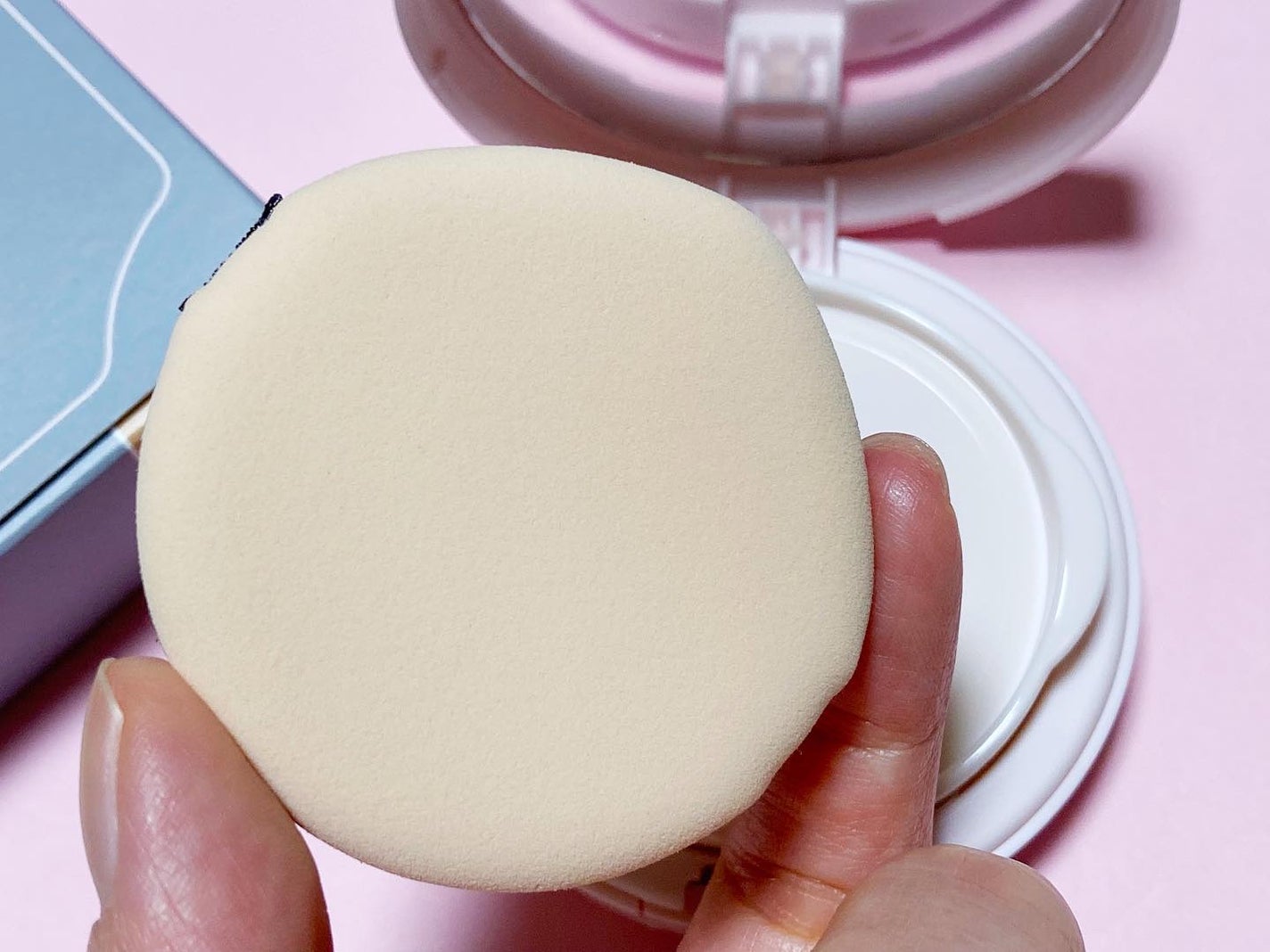 アクアリー スキンウェア カバー/ESPRIQUE/クッションファンデーションを使ったクチコミ(4枚目)