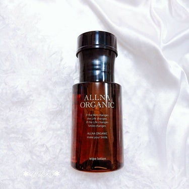 ALLNA ORGANIC 拭き取り化粧水のクチコミ「\ #ALLNA Ꙭ꙳ /﻿﻿﻿






片手で使えるプッシュ式ꔛ‬
拭き取り＆保湿の2つ.....」（2枚目）