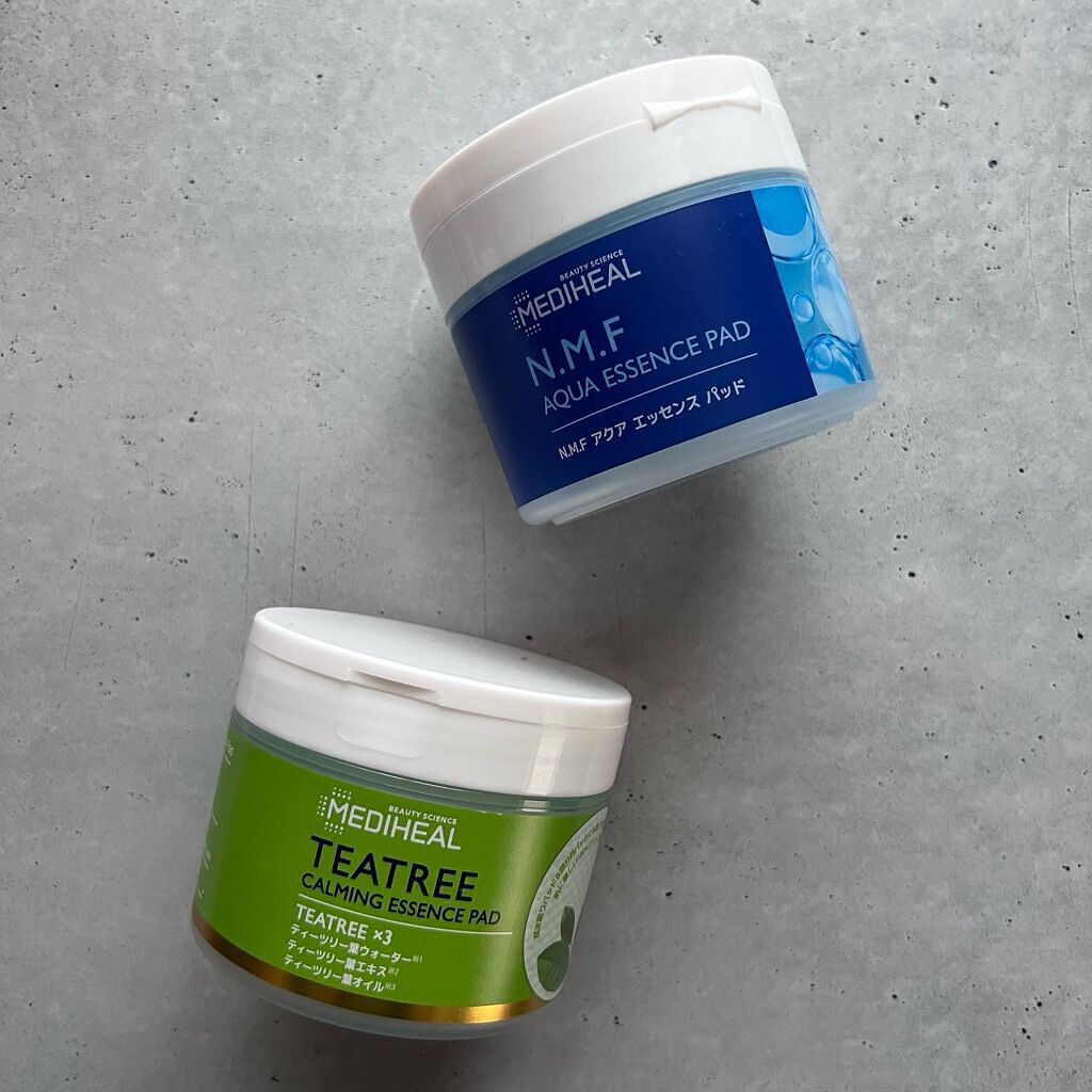 ティーツリーカーミングエッセンスパッド/MEDIHEAL/トナーパッドを使ったクチコミ(1枚目)