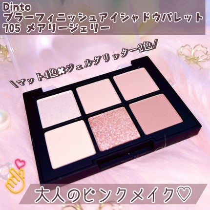 ブラーフィニシュシャドウパレット/Dinto/アイシャドウパレットを使ったクチコミ(1枚目)