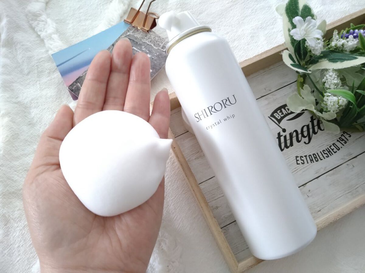 クリスタルホイップ/SHIRORU/泡洗顔を使ったクチコミ（3枚目）