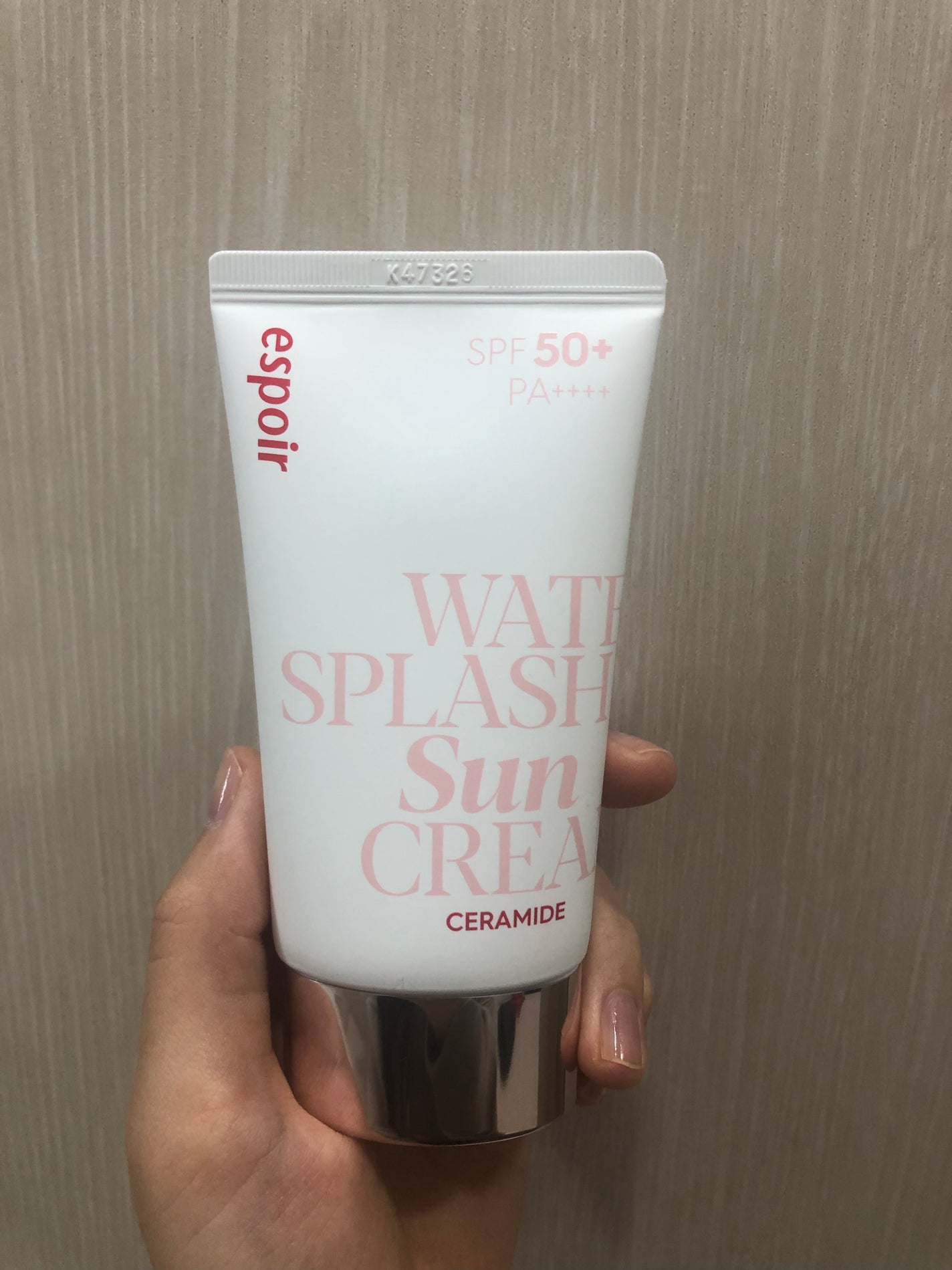 ウォータースプラッシュサンクリーム セラミド/espoir/日焼け止めクリームを使ったクチコミ(1枚目)