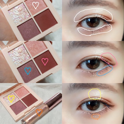 クリーミータッチライナー/キャンメイク/ジェルアイライナーを使ったクチコミ(4枚目)