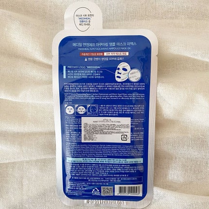 N.M.FアクアアンプルマスクJEX/MEDIHEAL/シートマスク・パックを使ったクチコミ(3枚目)