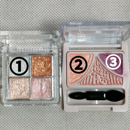 ジューシーピュアアイズ/キャンメイク/アイシャドウパレットを使ったクチコミ(4枚目)