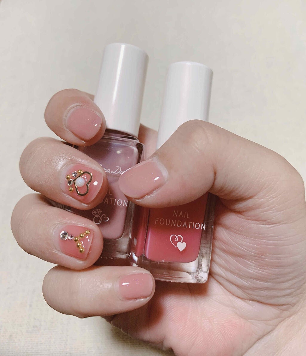 ネイルファンデーション/パラドゥ/マニキュアを使ったクチコミ(1枚目)