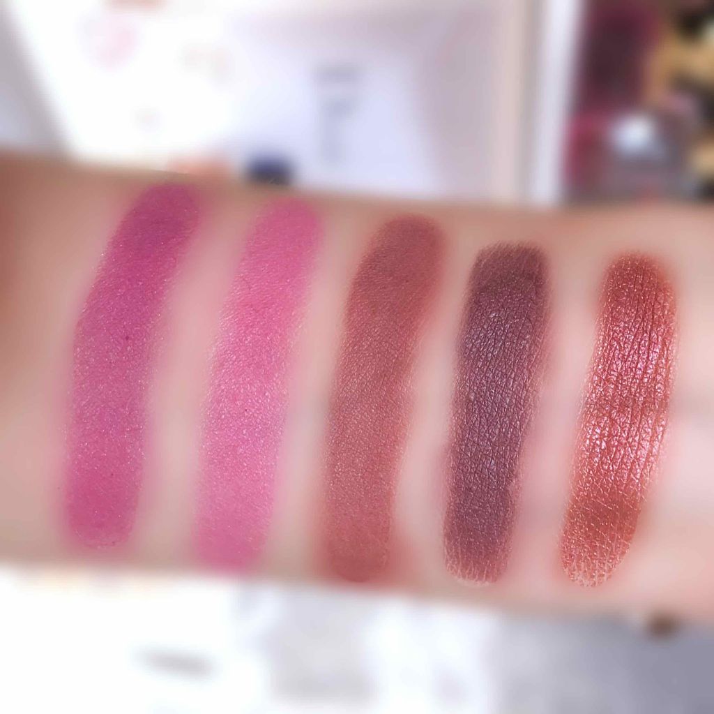 プレイカラーアイパレット ローズボム/ETUDE/アイシャドウパレットを使ったクチコミ(4枚目)