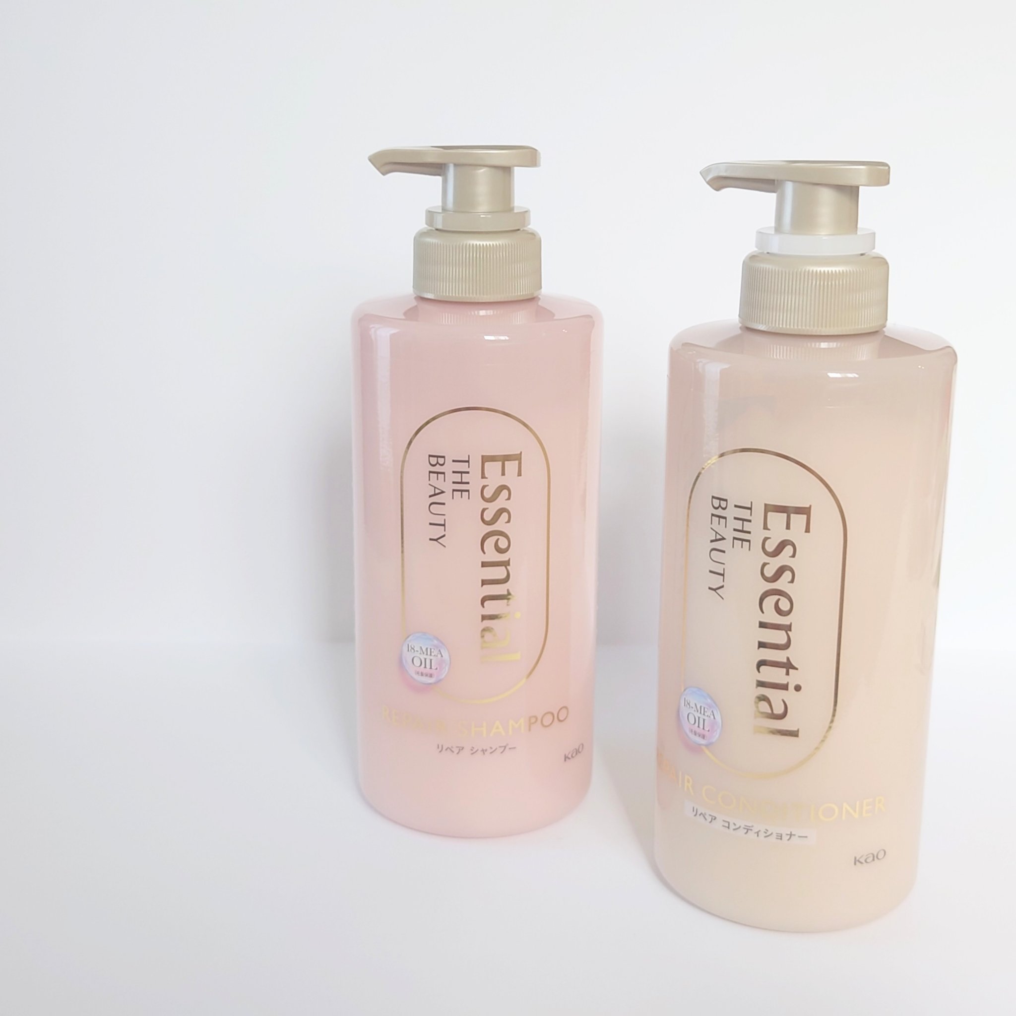 ザビューティ リペアシャンプー・コンディショナー/エッセンシャル/市販シャンプーを使ったクチコミ（1枚目）