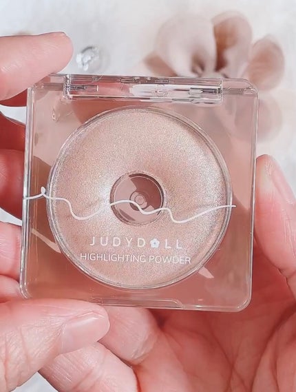 ドーナッツハイライト/JUDYDOLL/パウダーハイライトを使ったクチコミ(2枚目)