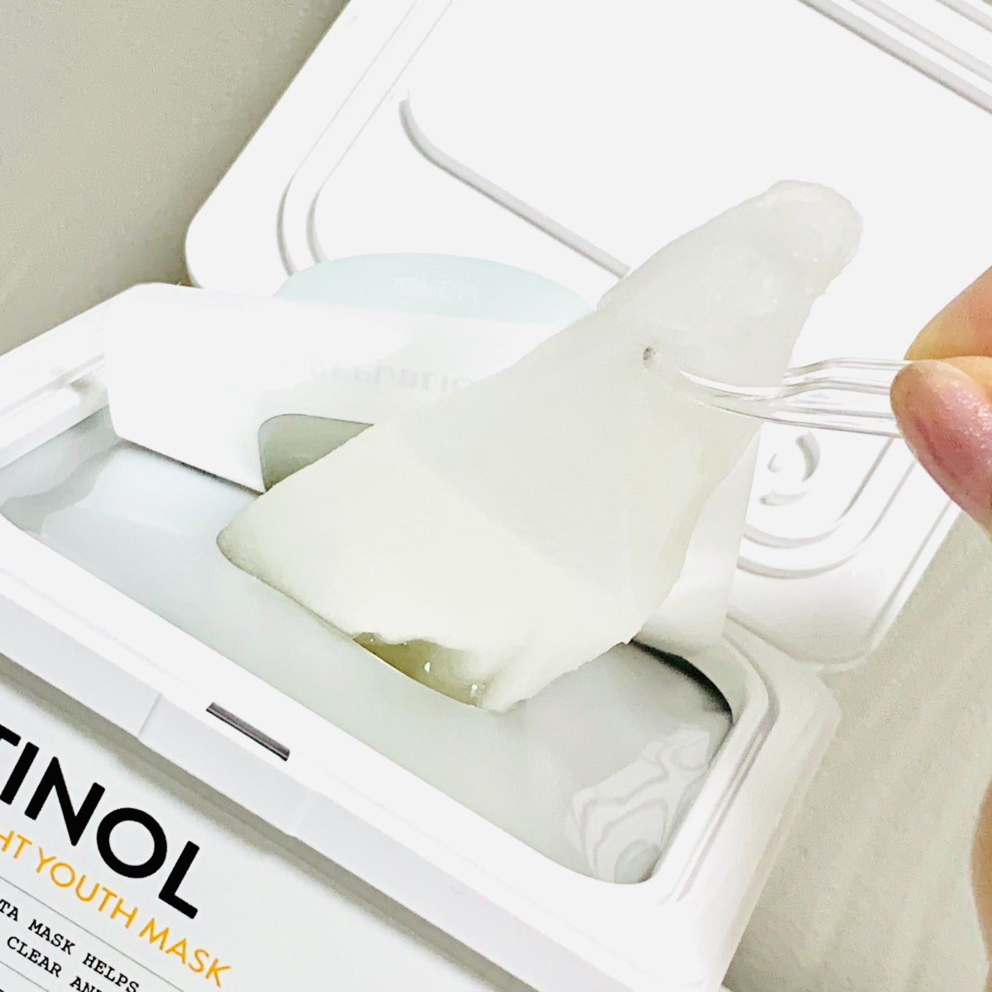 キューブマスク レチノール/ネイチャーリパブリック/シートマスク・パックを使ったクチコミ(3枚目)