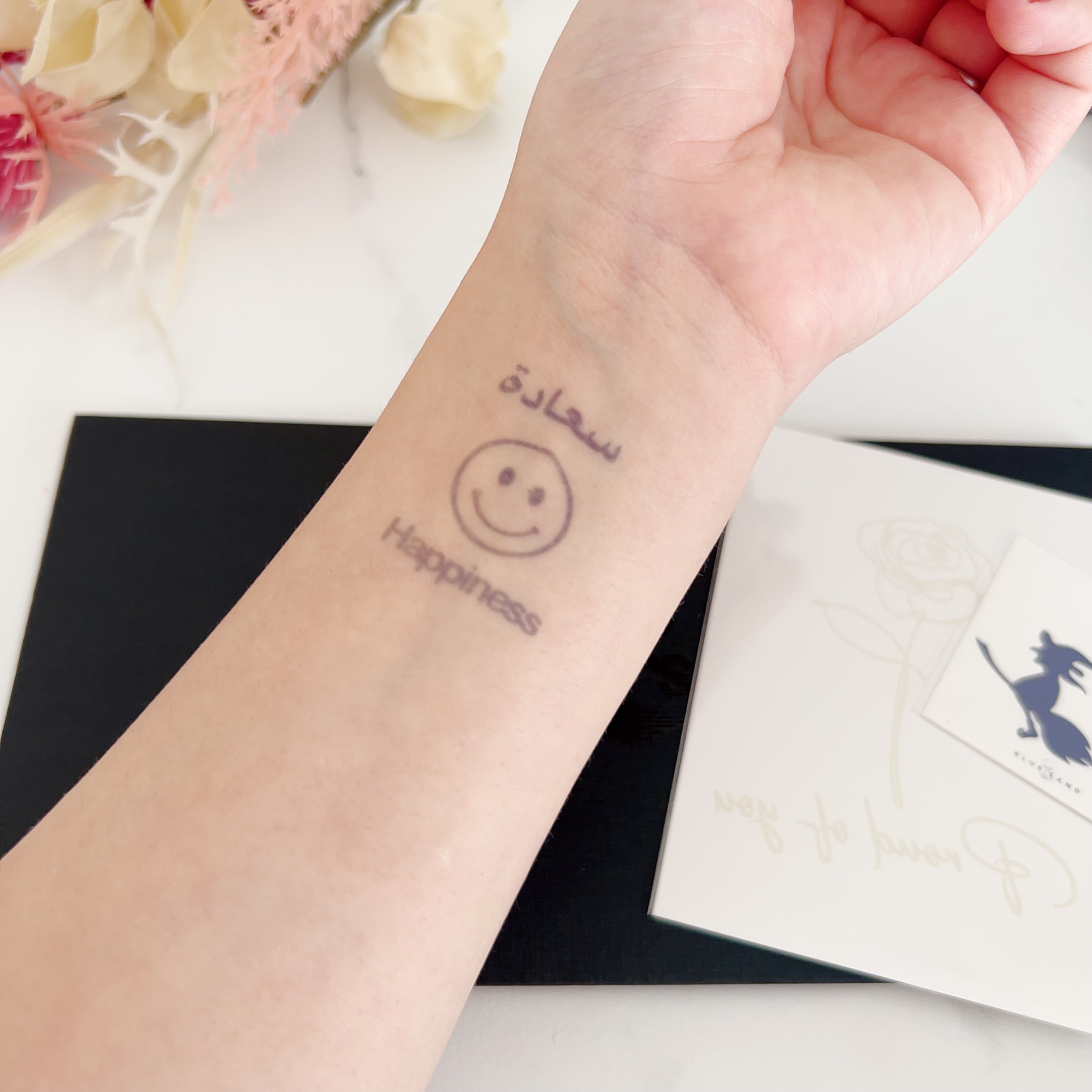 消える2週間タトゥー/BLUE SAND/その他を使ったクチコミ（1枚目）