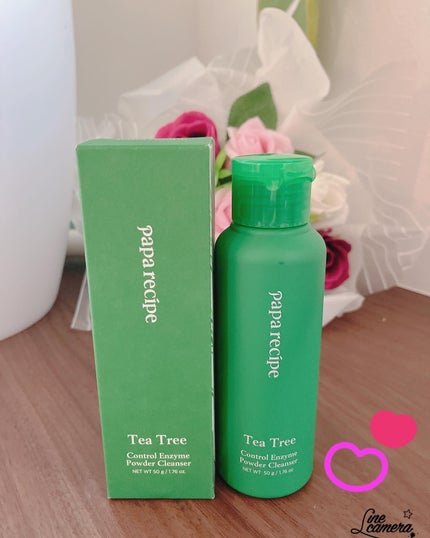 ティーツリーコントロール酵素洗顔パウダー/PAPA RECIPE/洗顔パウダーを使ったクチコミ(5枚目)