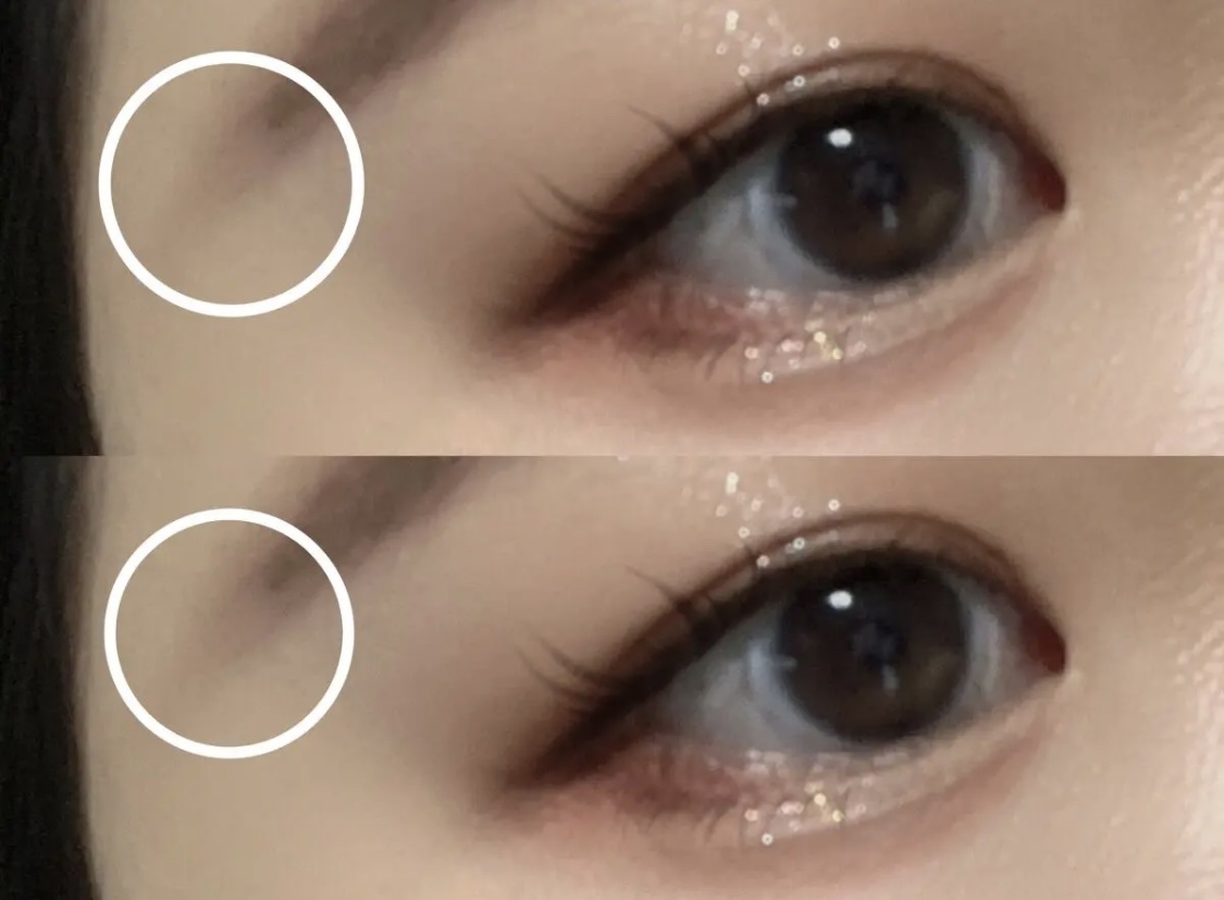 ノーズ＆アイブロウパウダー/CEZANNE/パウダーアイブロウを使ったクチコミ（2枚目）