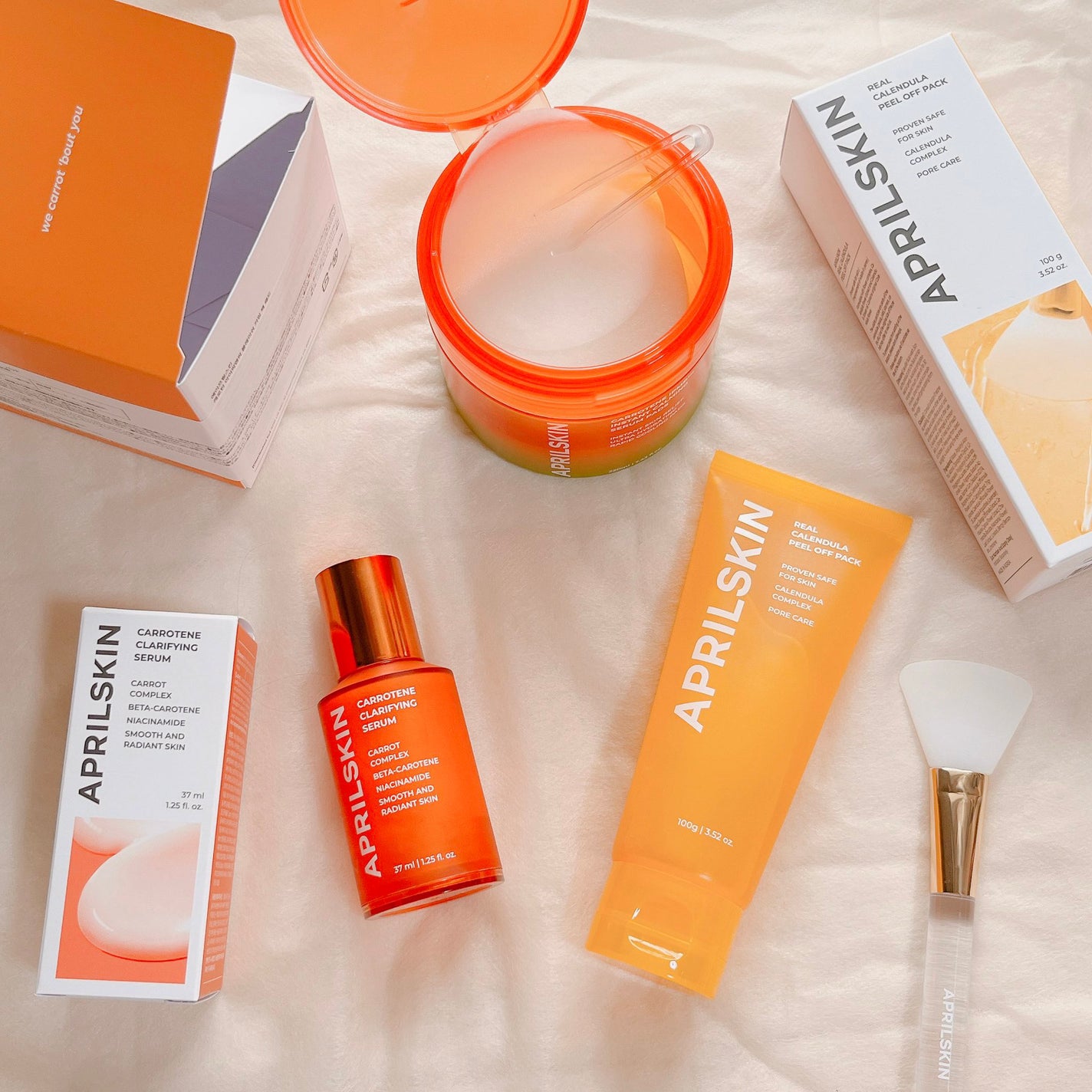 カロテンIPMP(TM) ブレミッシュカーミングセラムパッド/APRILSKIN/トナーパッドを使ったクチコミ(2枚目)