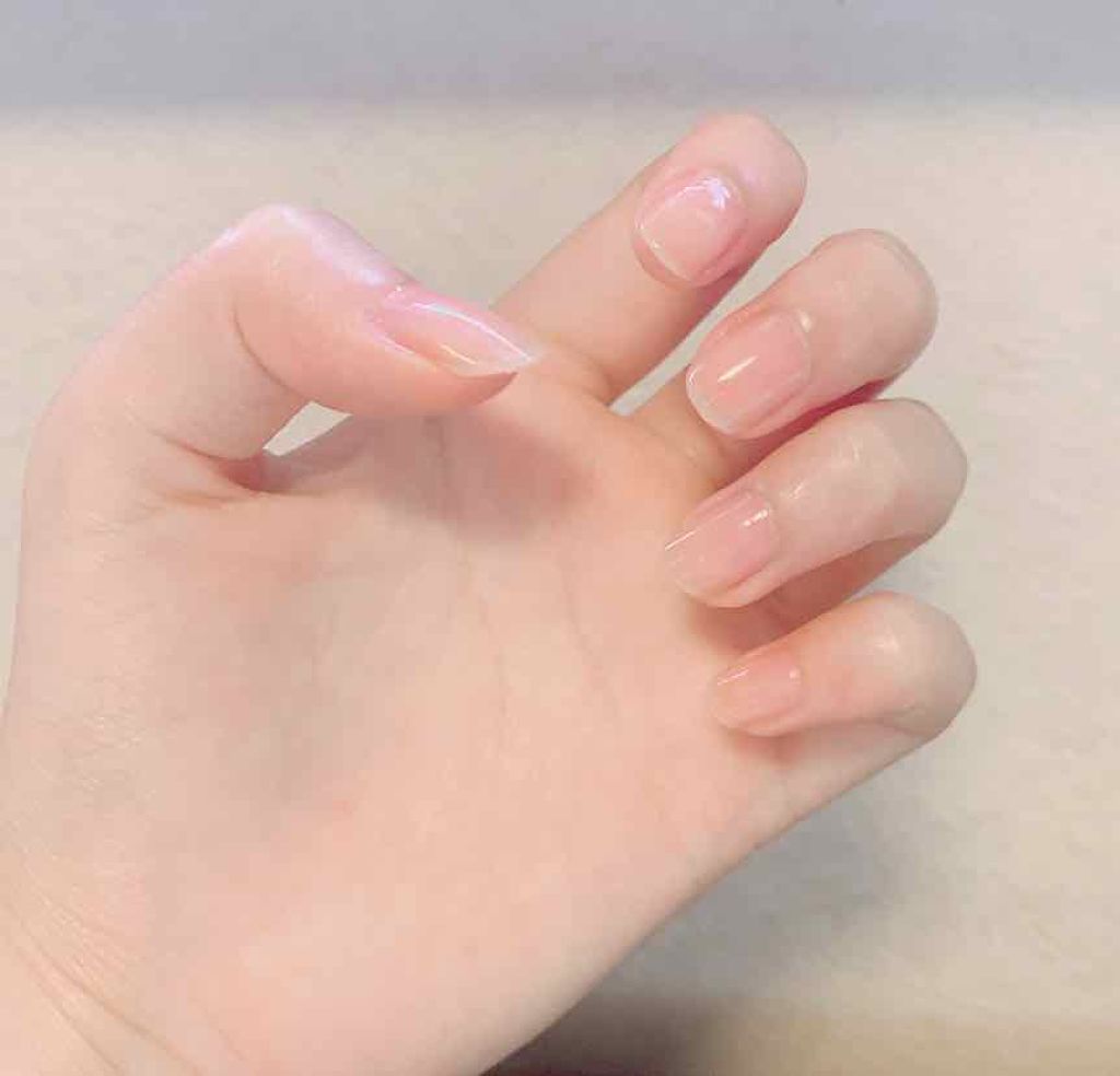 ネイルサポート ピンク/ネイルネイル/ネイルベースコートを使ったクチコミ（1枚目）