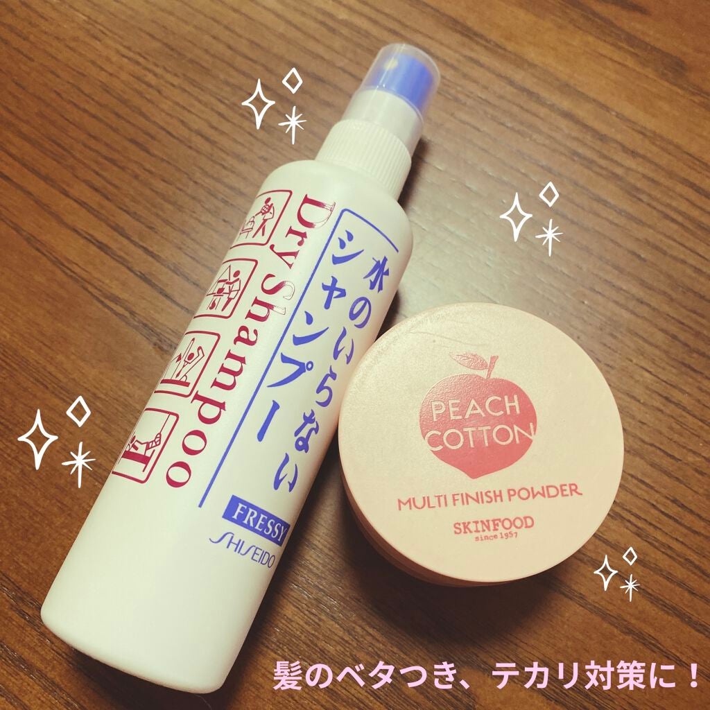 ピーチコットン マルチフィニッシュパウダー/SKINFOOD/ルースパウダーを使ったクチコミ(1枚目)